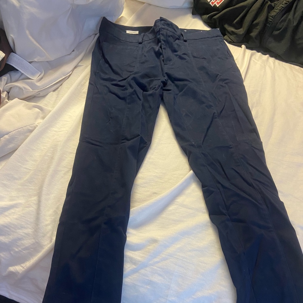 Navy blue skinny pants